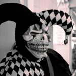 Haunted House Australia - person wearing clown costume