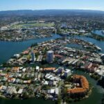 Australia Hotel - gold coast city, canals, houses