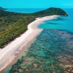 Great Barrier Reef - green trees beside blue sea during daytime